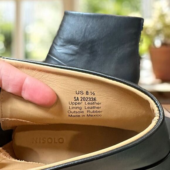 NISOLO $250 Anthropologie Dari Leather Bootie Boot 2.0 - Picture 12 of 12